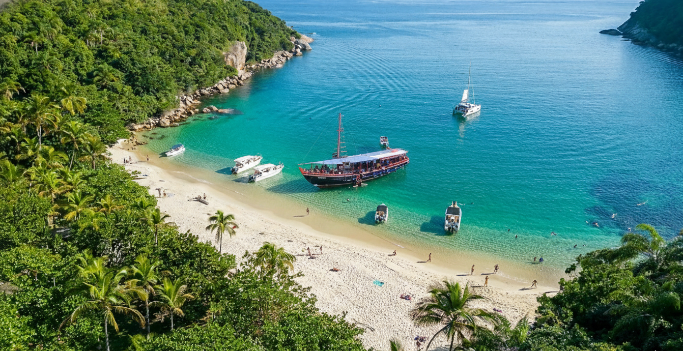 Atracando curtindo o passeio